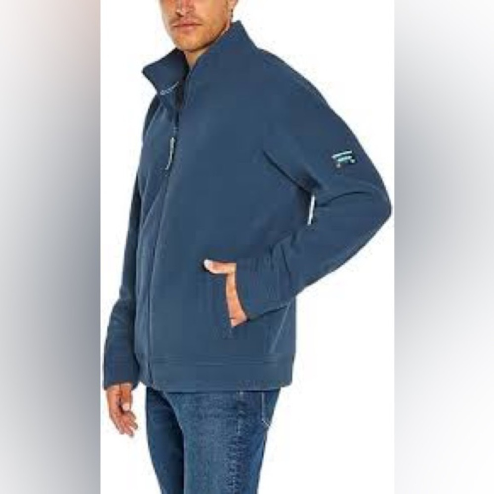 Orvis Men’s S Full Zip Heavyweight Fleece Jacket Blue